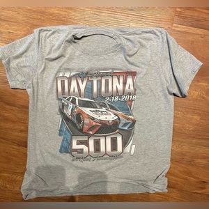 2018 Daytona 500 Gray T-shirt